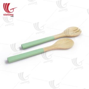Personalized Bamboo Spoon Utensil Set