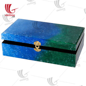 Reactangle Lacquer Box With Lid Set