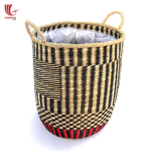 Colorful Seagrass Storage Basket Wholesale