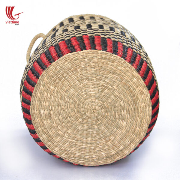 Colorful Seagrass Storage Basket Wholesale