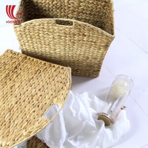 Water Hyacinth Storage Basket Set