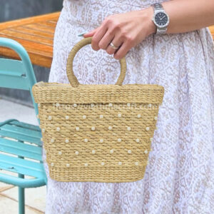 Viettimecraft Water Hyacinth Handbag