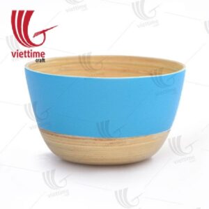 Vietnam Lacquer Bamboo Bowl
