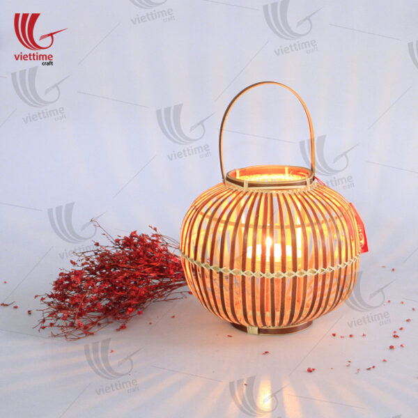 Beautiful Bamboo Weaving Candle Lantern