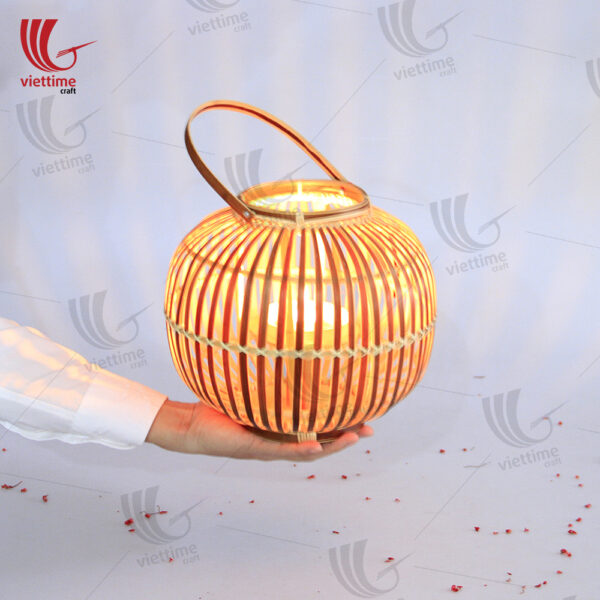 Beautiful Bamboo Weaving Candle Lantern