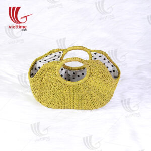 Beautiful Yellow Water Hyacinth Shopping Bag