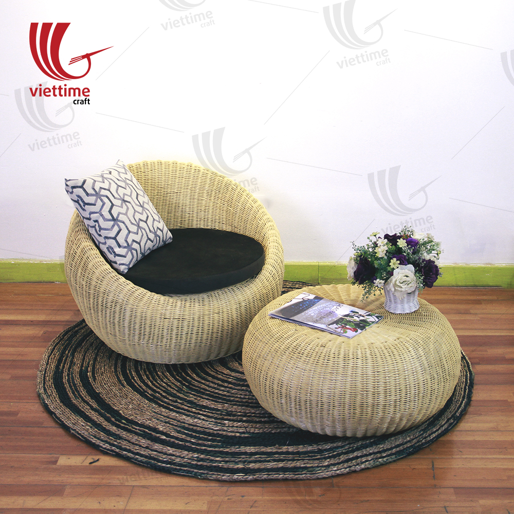 Rattan cane apple discount chair