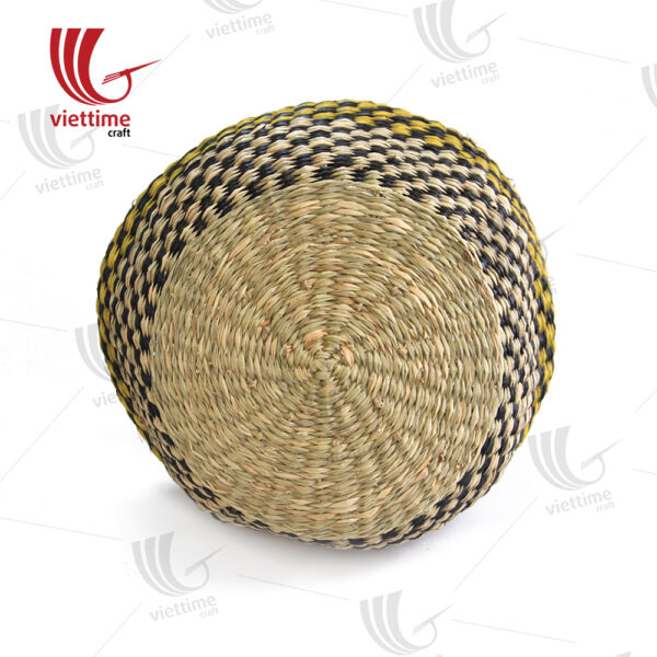 Black -Yellow Seagrass Bolga Basket