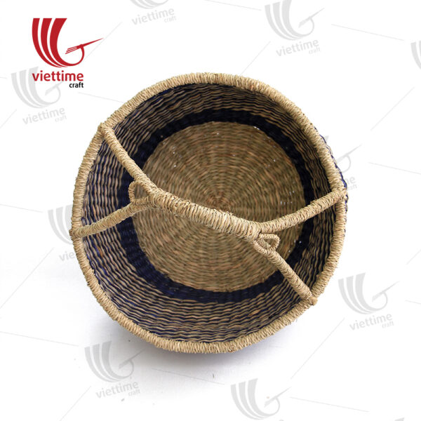 Violet Seagrass Bolga Basket Wholesale