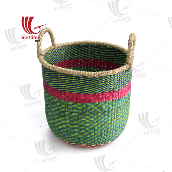Cheap Price Seagrass Basket With handles