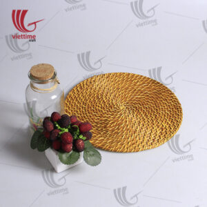Round Woven Rattan Charger Plate