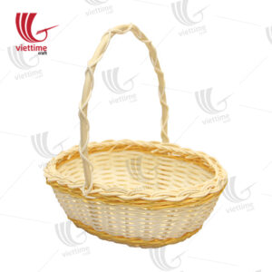Flower Fruit Rattan Basket Set