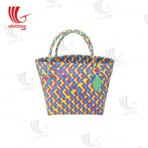 Fancy Plastic Basket Handbag Wholesale