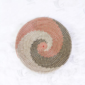Seagrass Wall Hanging Plate sku C00225