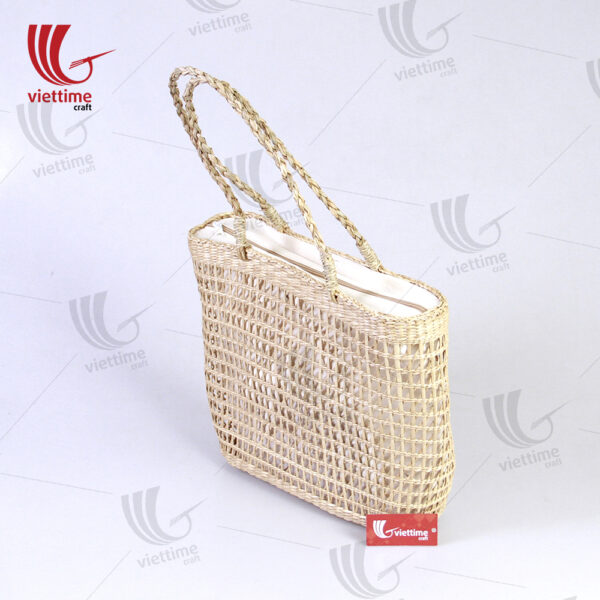 Useful Ideal Gift Seagrass Handbag