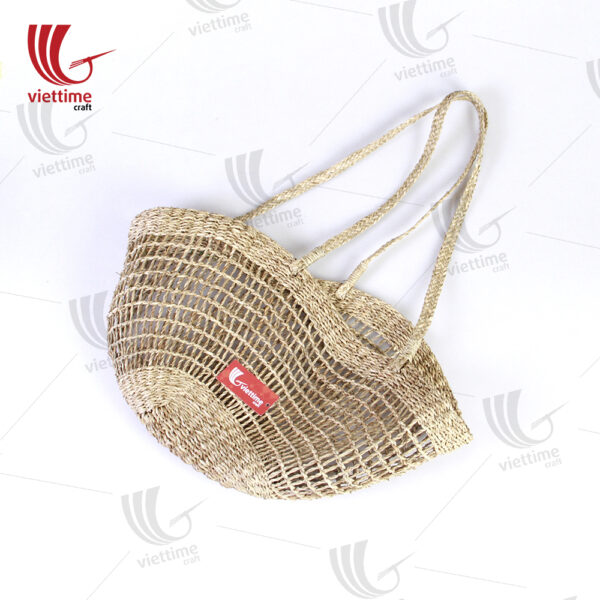 Triangle Seagrass Net Market Bags