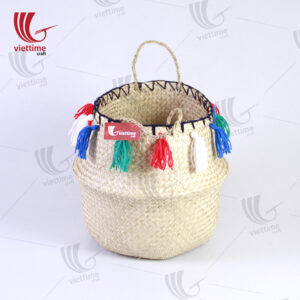 New Design Belly Seagrass Basket Wholesale