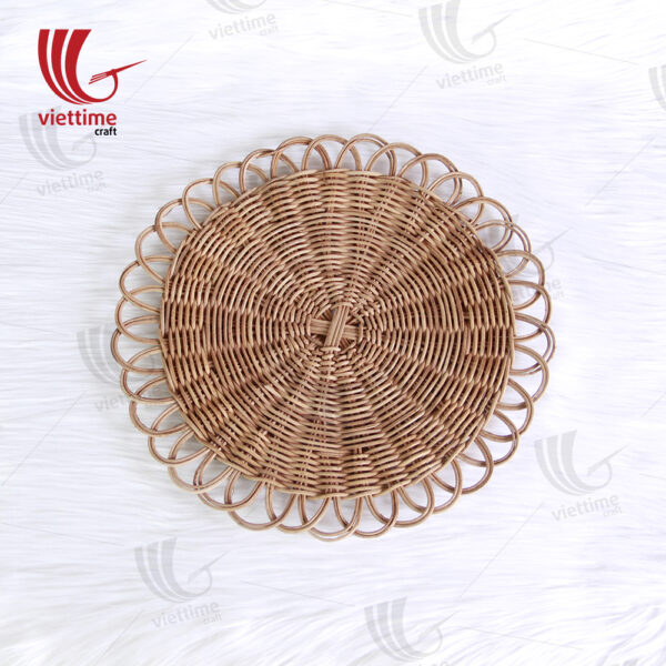 Newest Round Natural Rattan Placemat