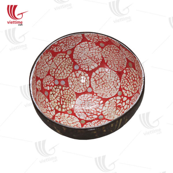 Collection Of Eggshell Lacquer Coconut Bowl