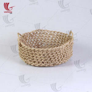 Paper Basket With Handle Set Of 3