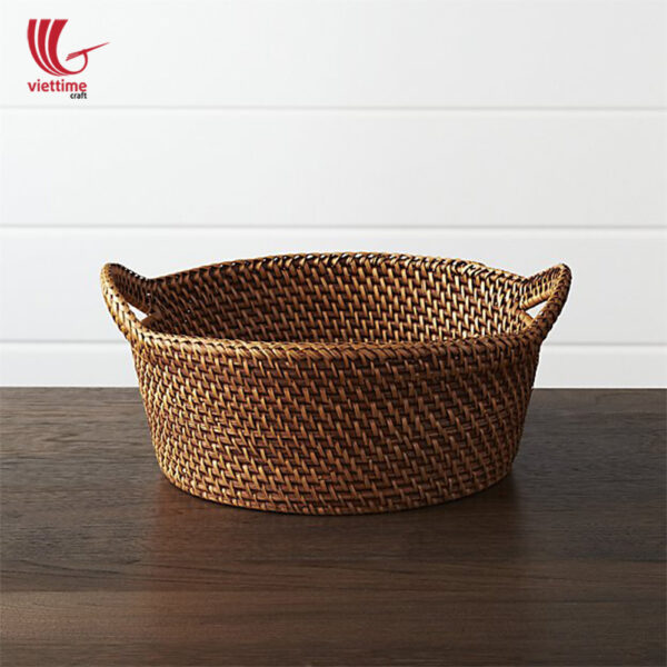 Rattan Cake And Bread Basket For Meal