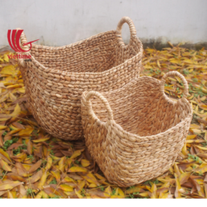 Water Hyacinth Shopping Basket Wholesale