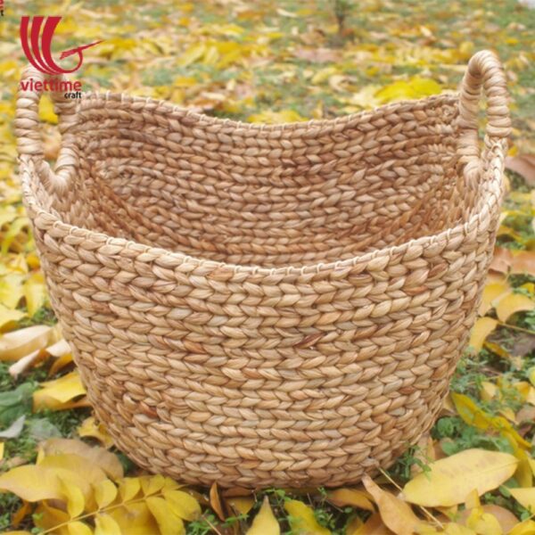 Water Hyacinth Shopping Basket Wholesale