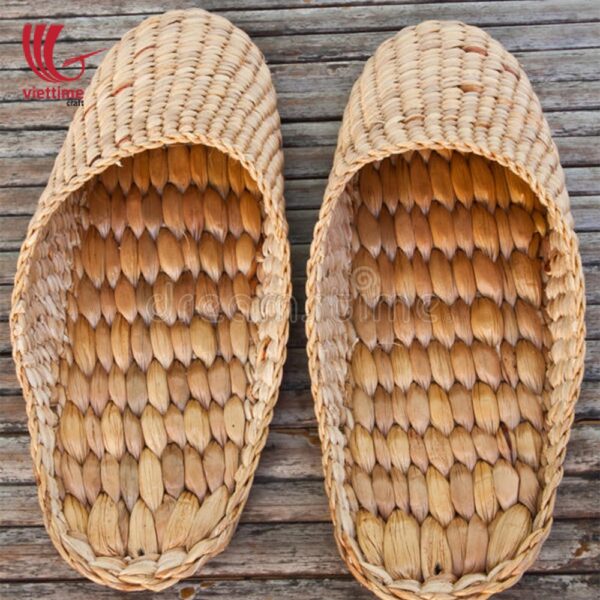 Slippers Made From Reed Plants