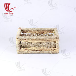Water Hyacinth Basket With Seagrass