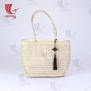 Seagrass Handbag With Beautiful Tassel