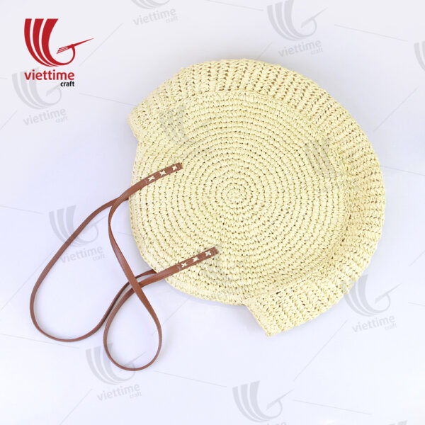 White Round Paper Bag For Women Wholesale