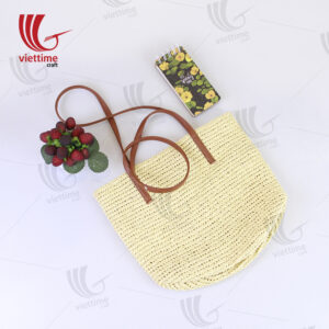 White Tote Bag Made From Recycled Paper
