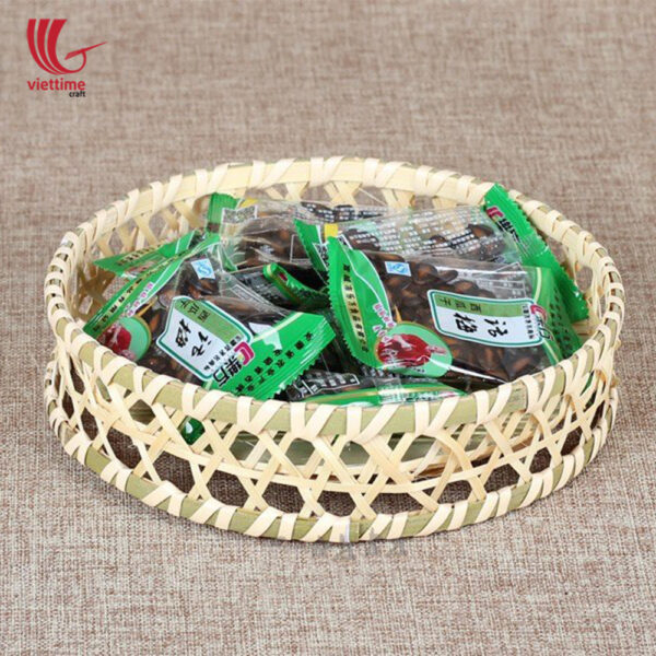 Weaving Bamboo Candy Tray Wholesale