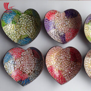 Heart Shaped Coconut Bowls Wholesale