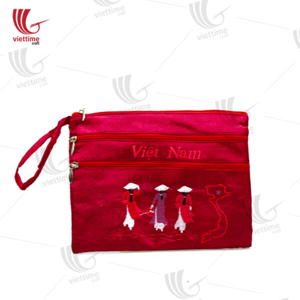 Vietnam Vintage Brocade Clutch Bag Wholesale