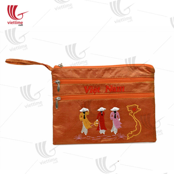 Vietnam Vintage Brocade Clutch Bag Wholesale