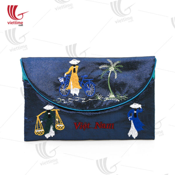 Vietnamese Gift Brocade Women Clutch Bag