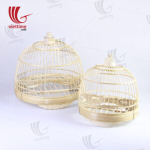 Large Traditional Bamboo Vietnamese Bird Cage
