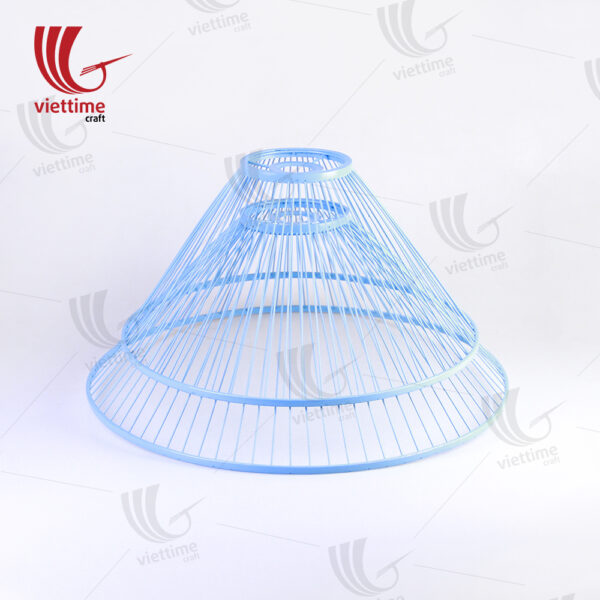 Blue Bamboo Lampshade For Your References