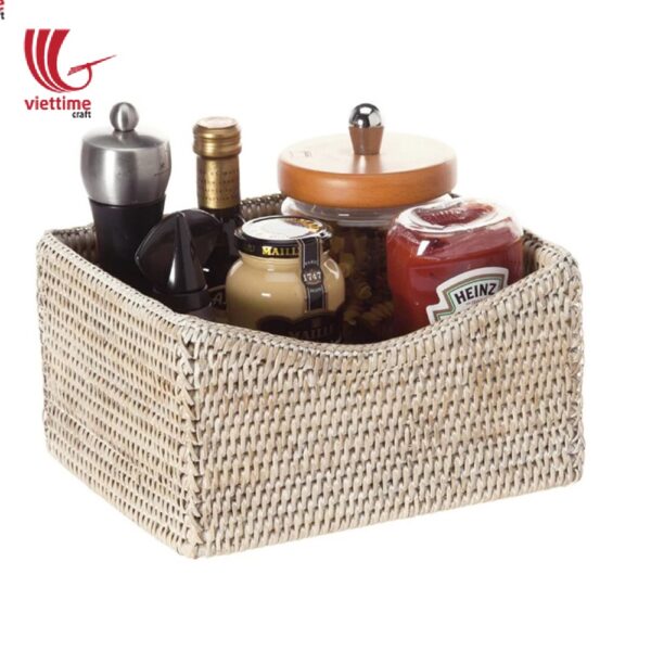 Weaving Rattan Multifunction Storage Basket