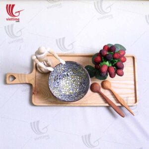 Wooden Cutting Serving Board With Handle