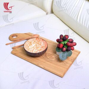 Nice Wooden Cutting Serving Board With Handle