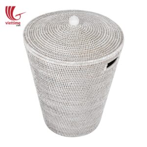 Handwoven Strong Rattan Laundry Basket
