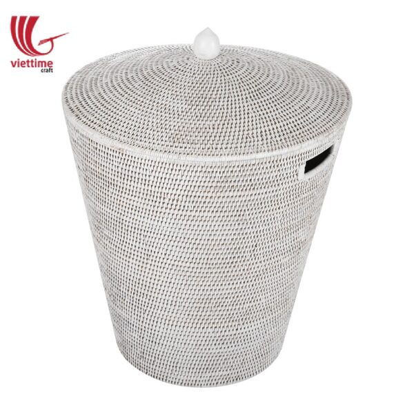Handwoven Strong Rattan Laundry Basket