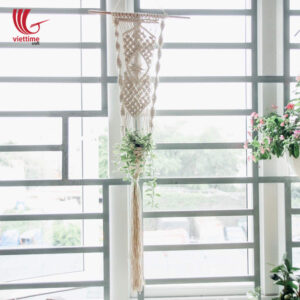 Macrame Plant Hangers For Decorating Window