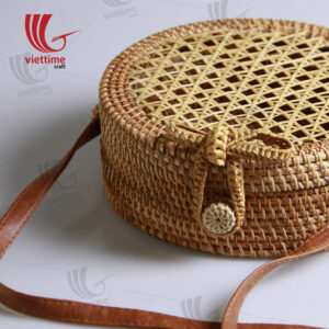 Rattan Circle Bag Made In Beautiful Vietnam