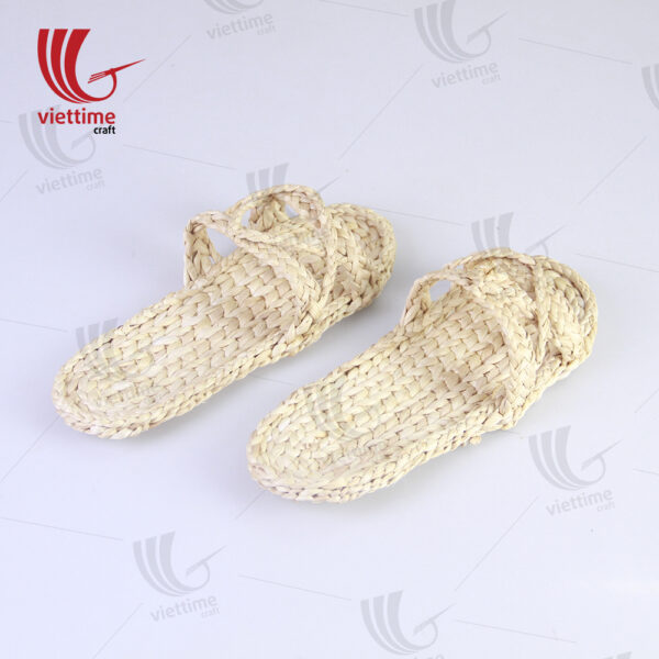Handwoven Natural Water Hyacinth Flipflop