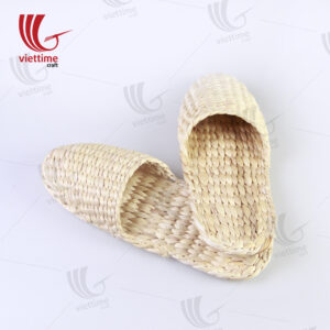 Woven Slippers Water Hyacinth For Cozy Home