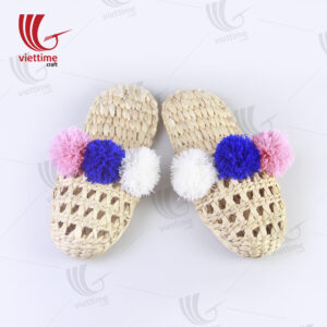 Slippers Shoes Gift Handmade Water hyacinth