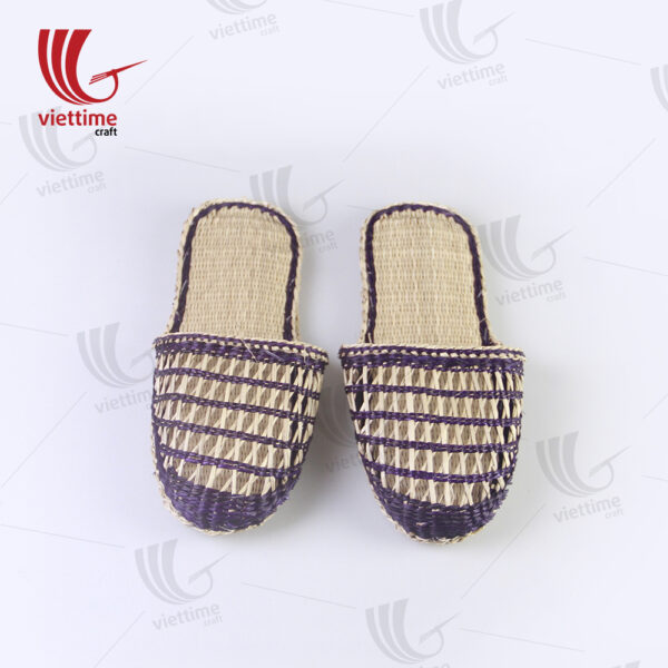 Fashion Wedge FlipFlop Knit Seagrass Slippers